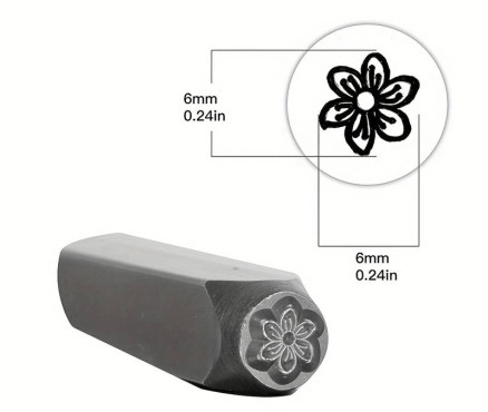 Πλουμιδι ατσάλινο μεγάλο λουλούδι